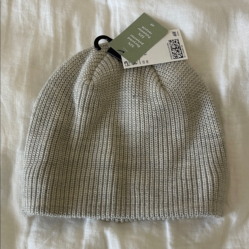 H&M Gray Knit Beanie